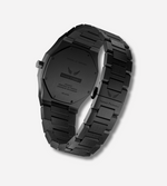 Verso Parnell Onyx Quartz Watch on wrist – modern black design