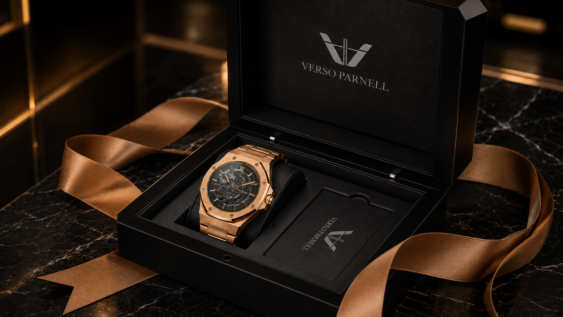 A luxury watch is more than a gift—it becomes part of a man's everyday story.