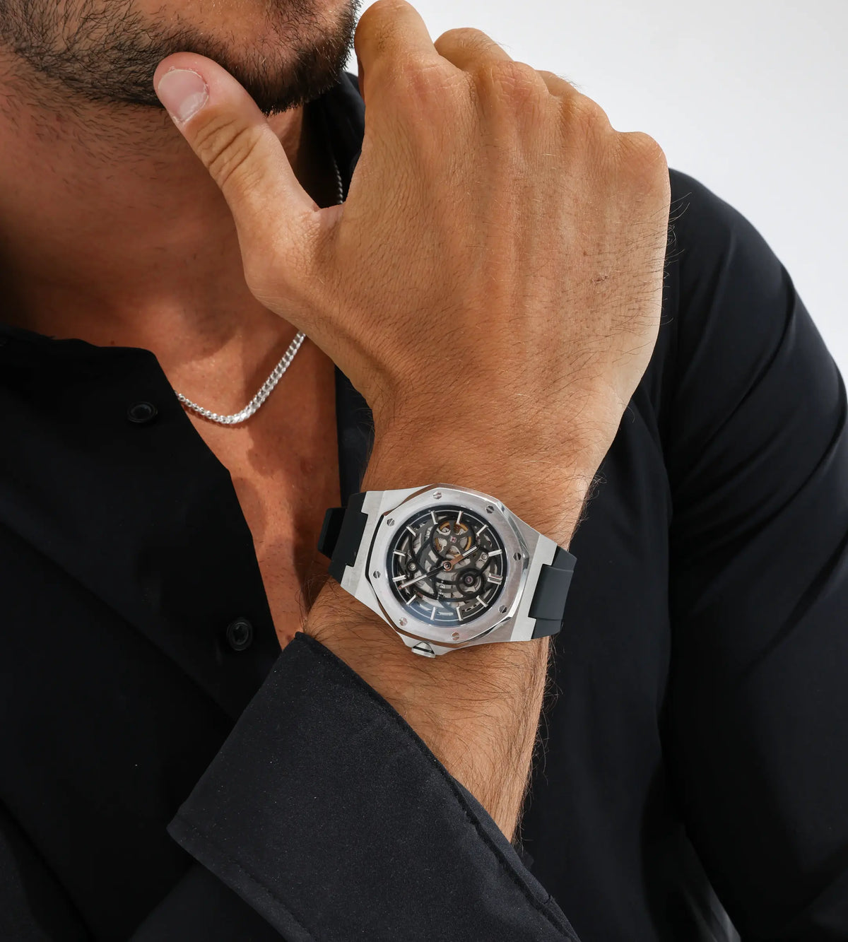 Silverera Sport Skeleton Watch