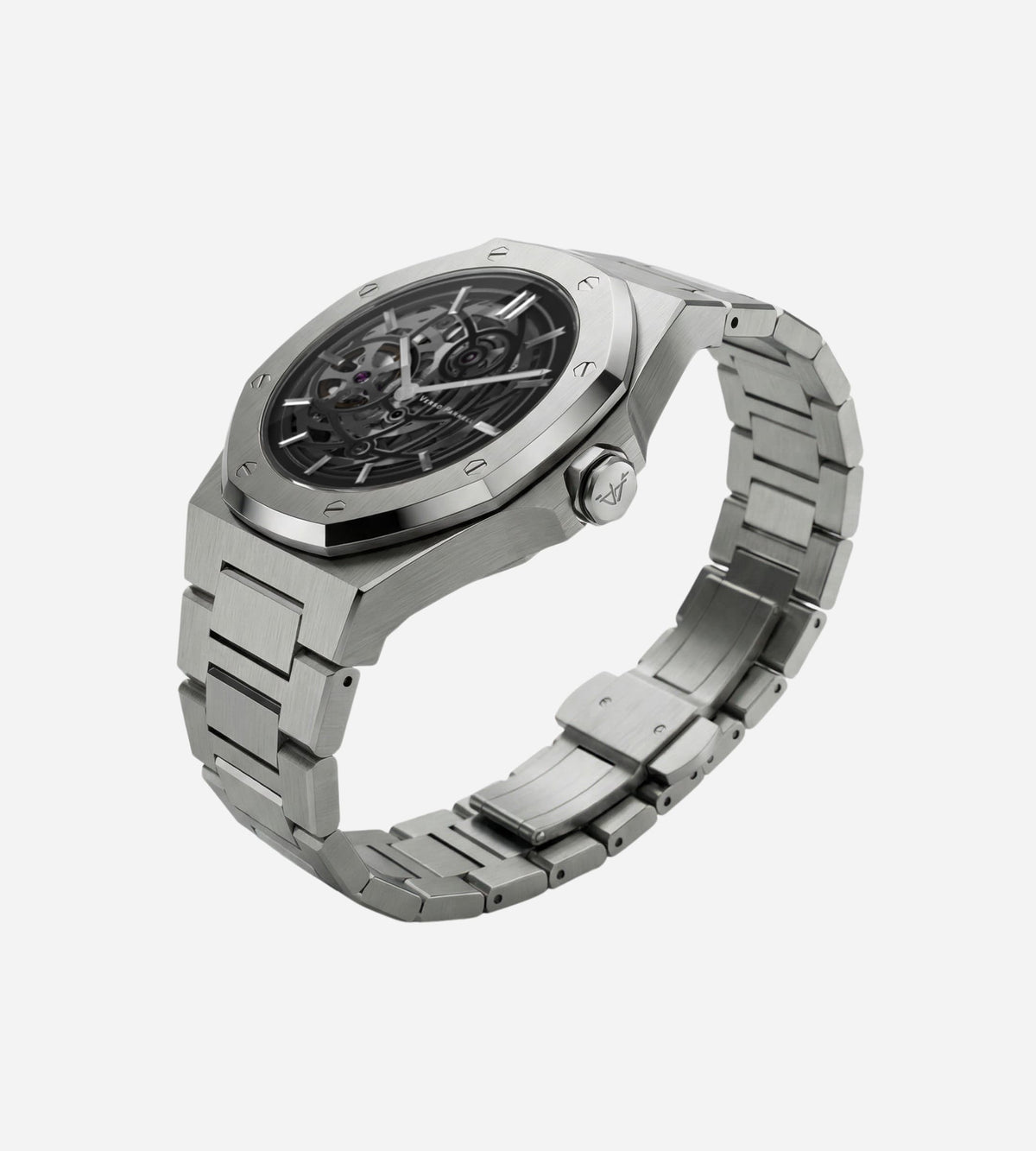 Silverera Skeleton Watch For Men