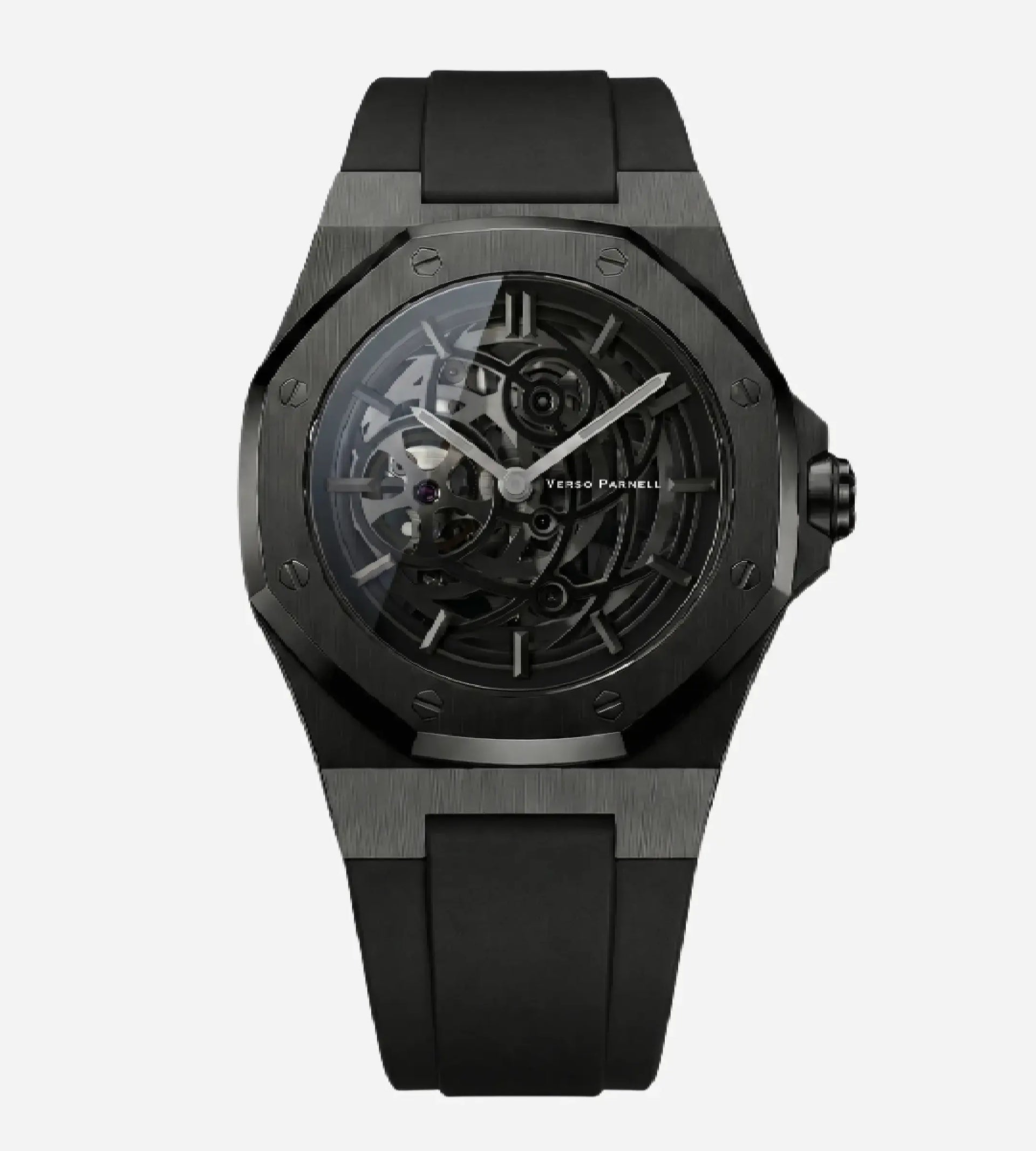 Nebula Sport Skeleton Watch for Men | Automatic 5ATM | Verso
