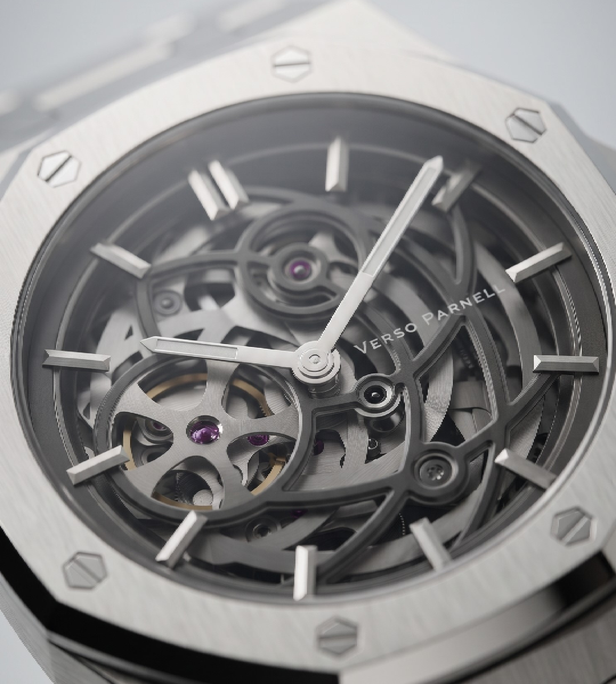 Silverera Skeleton Watch For Men