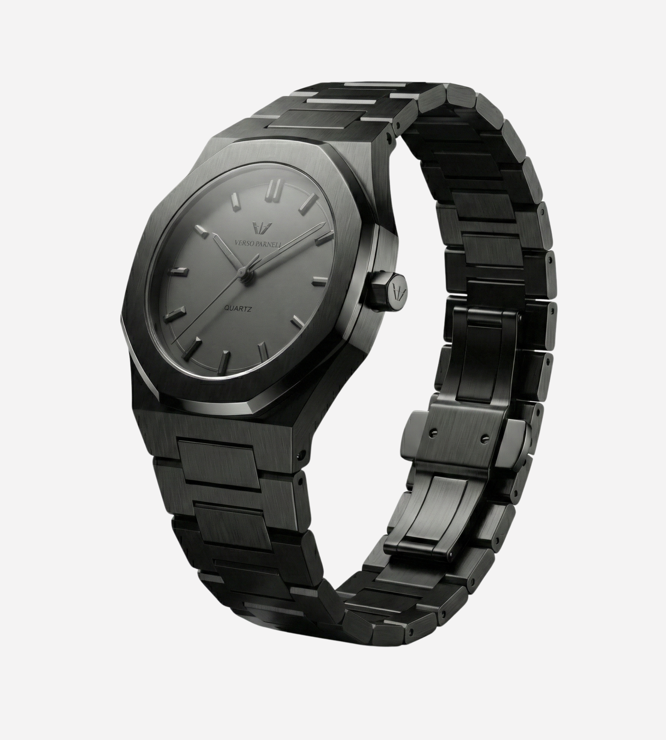 Onyx – Matte Black Quartz Watch for Men