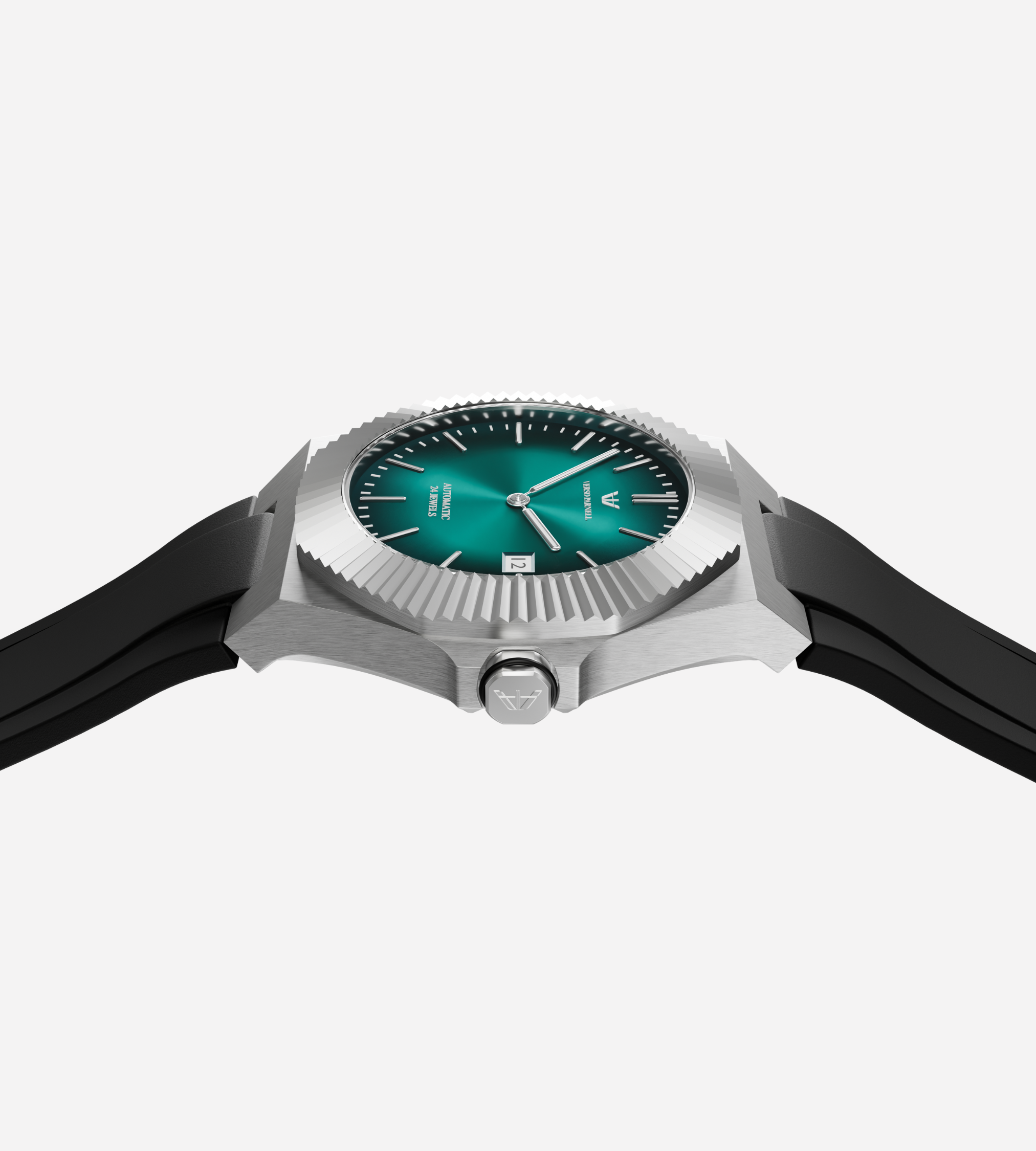 Emerald Automatic Watch – Octagonal Sport-Luxury Timepiece for Men