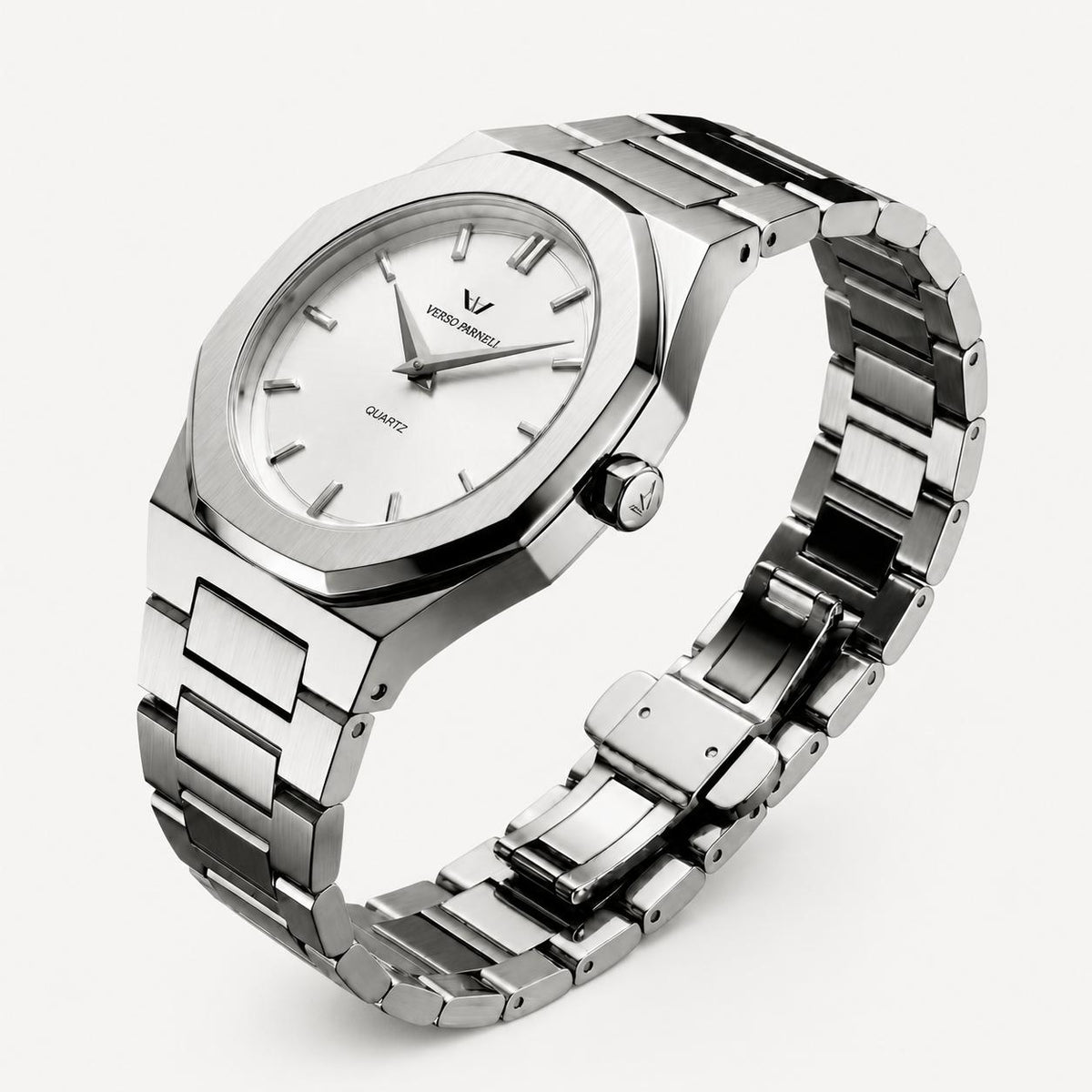 ARIA Classic – Silver Stainless Steel Quartz Timepiece