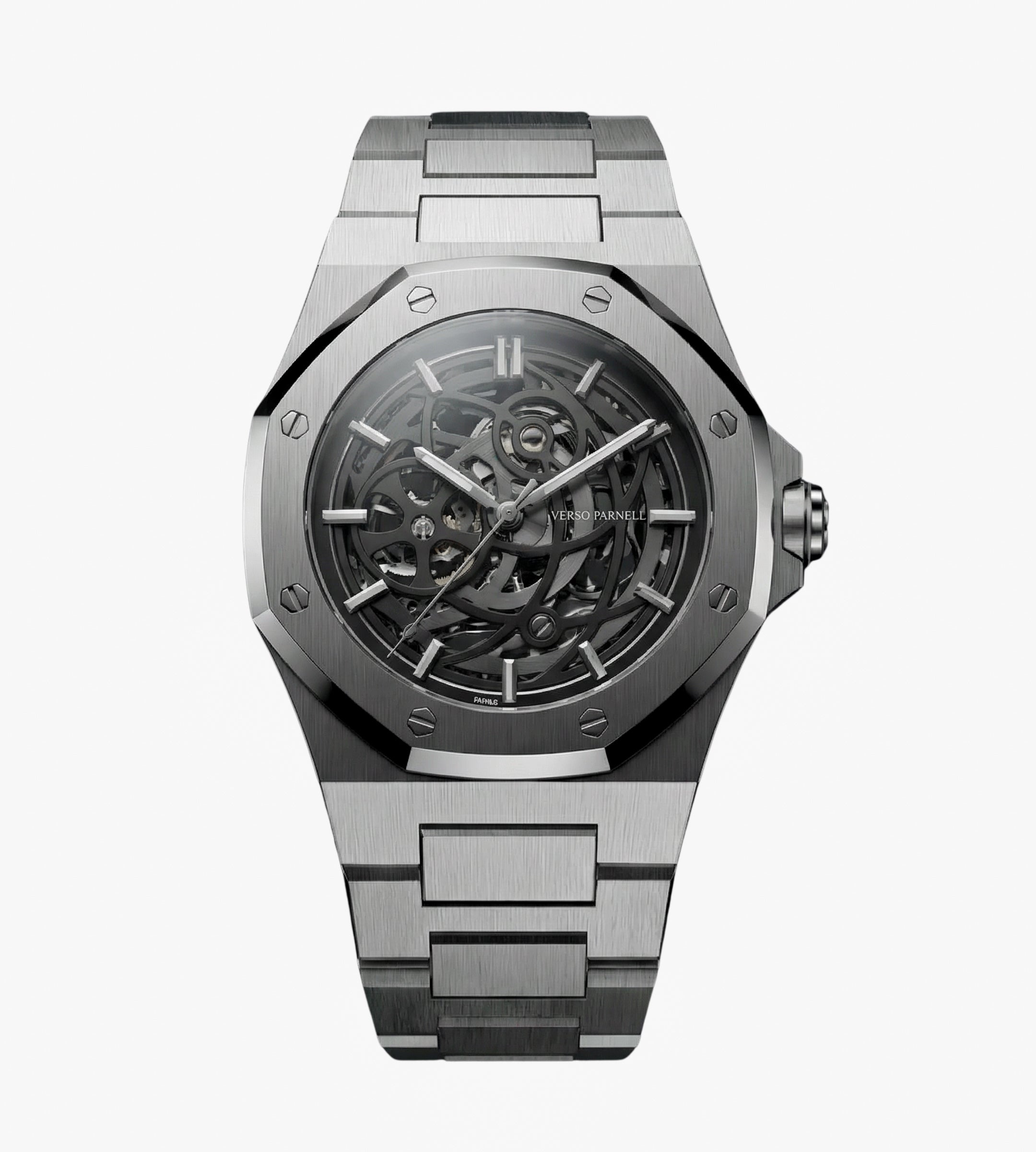 Silverera Skeleton Watch For Men