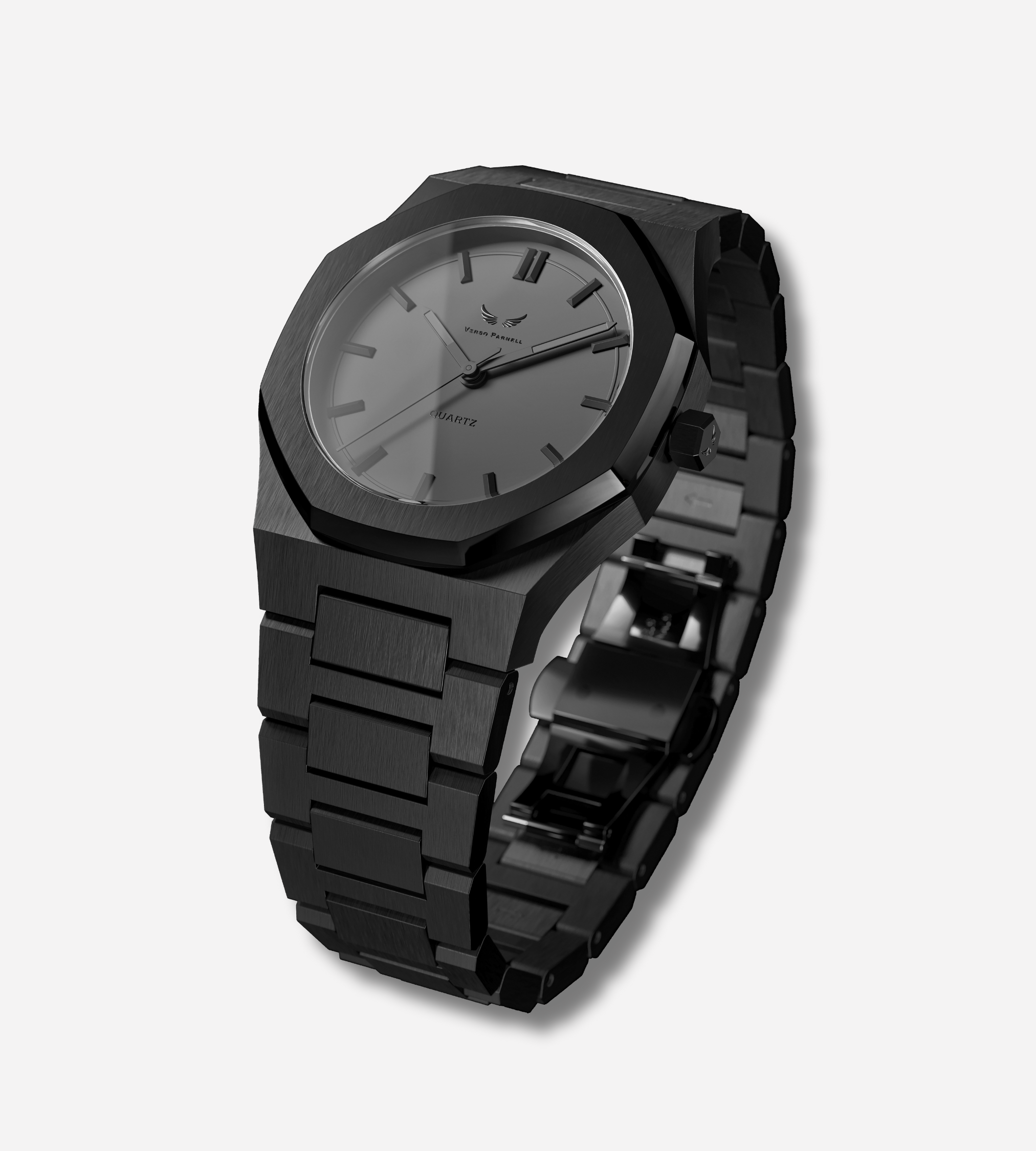 Onyx Watch — Stainless Steel Case — Matte Black Finish