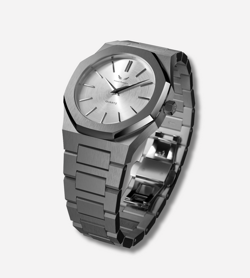 Aria Silver Timepiece – Modern Men’s Dress Watch Dubai