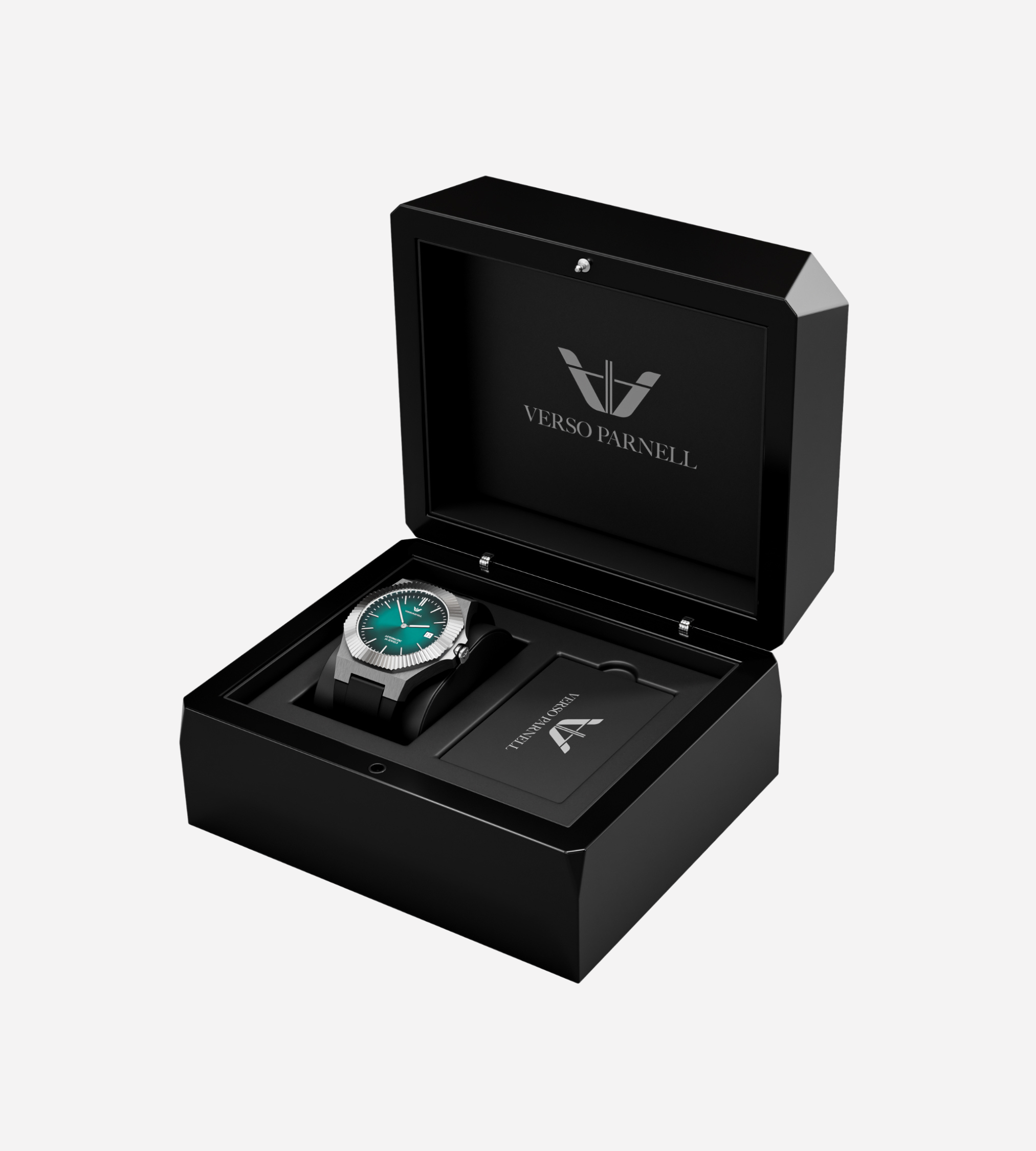 Emerald Automatic Watch – Octagonal Sport-Luxury Timepiece for Men