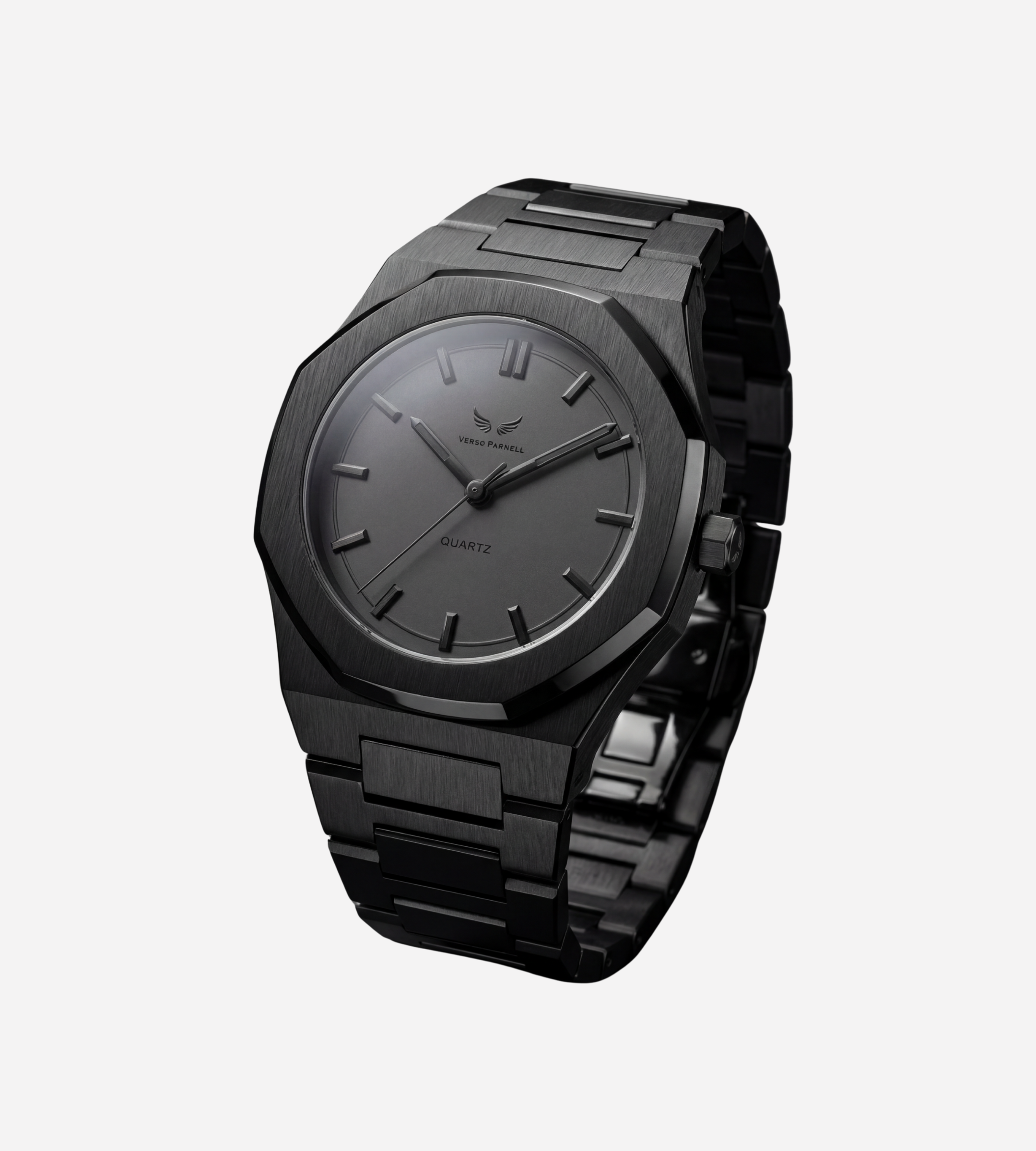 Onyx – Matte Black Quartz Watch for Men