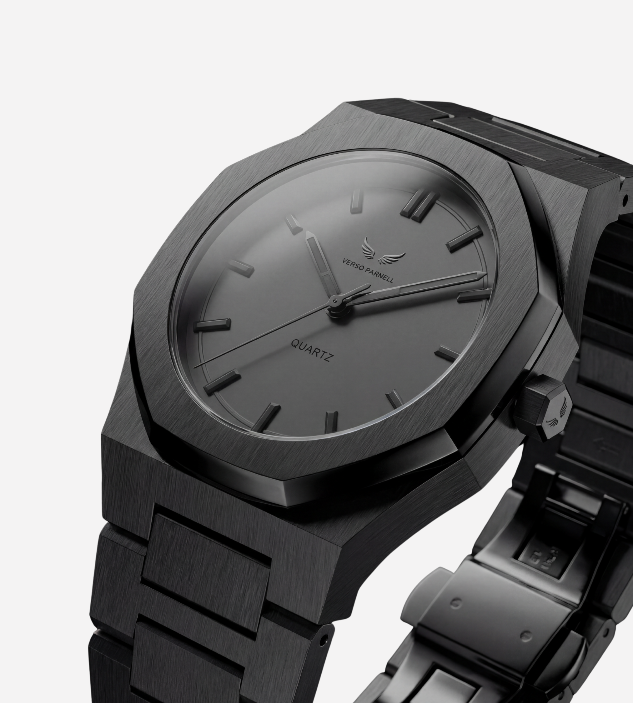 Onyx – Matte Black Quartz Watch for Men
