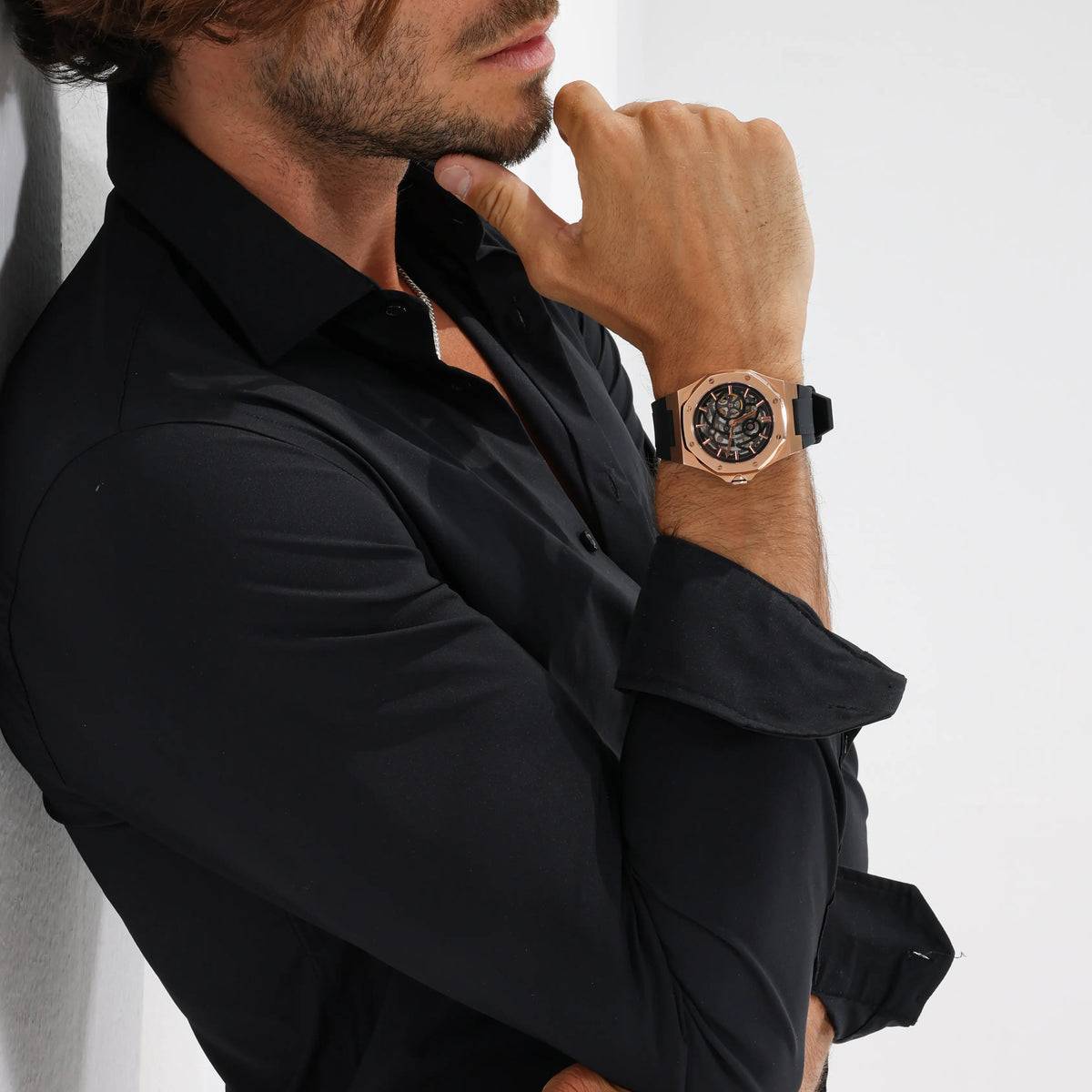 Aurora Sport Skeleton Watch