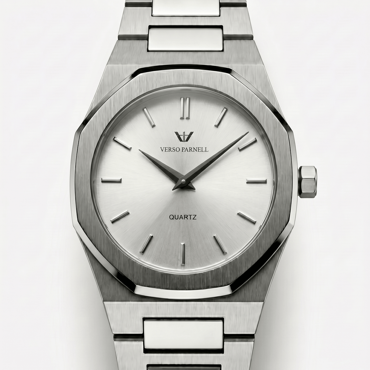 ARIA Classic – Silver Stainless Steel Quartz Timepiece