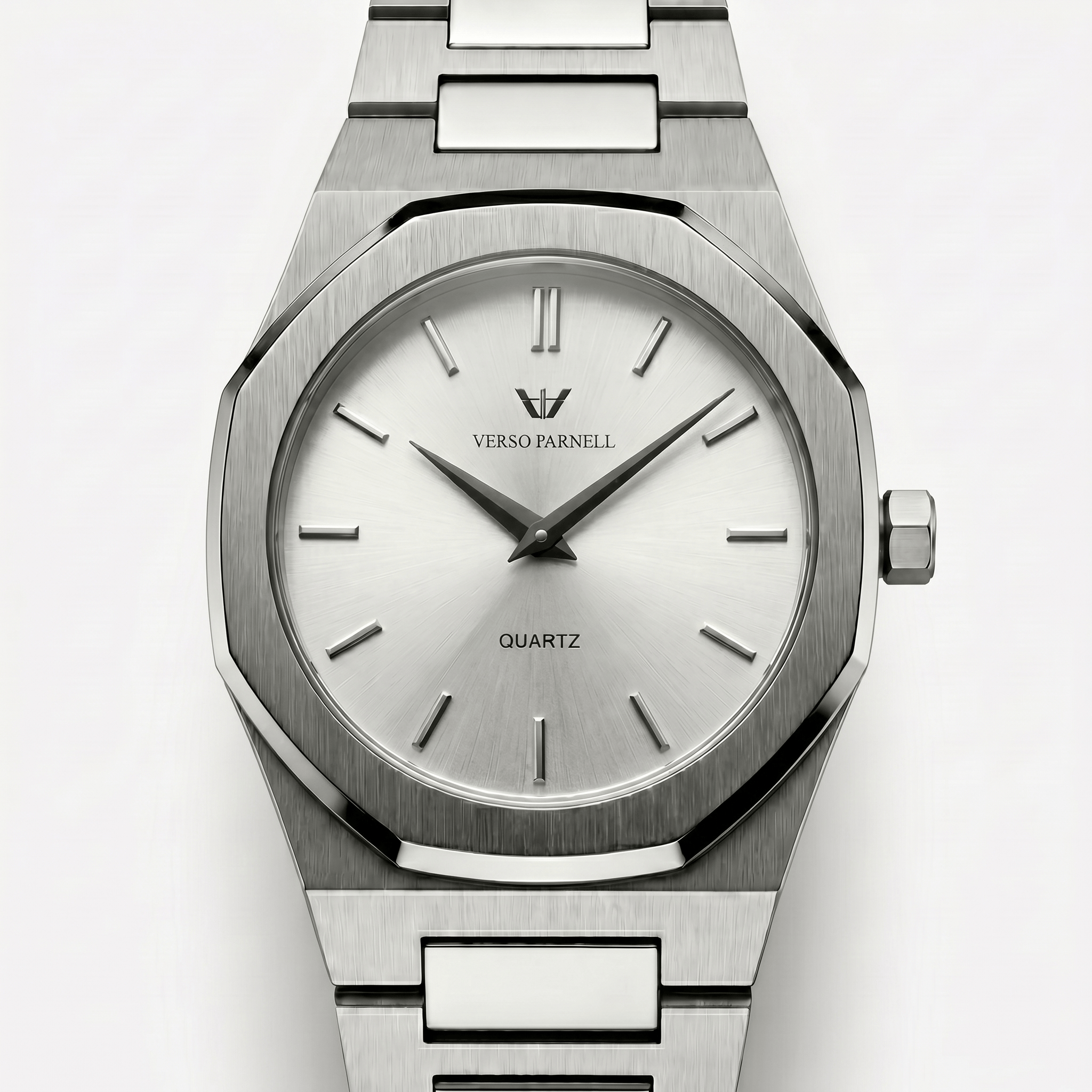 ARIA Classic – Silver Stainless Steel Quartz Timepiece