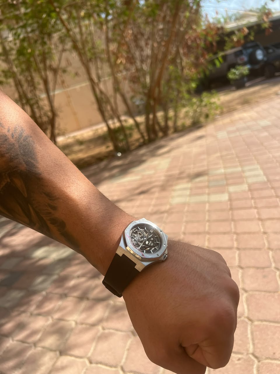 Silverera Sport Skeleton Watch