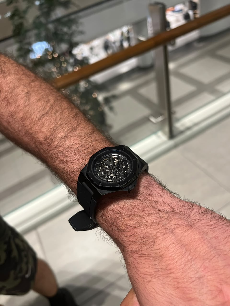 Nebula Sport Skeleton Watch for Men