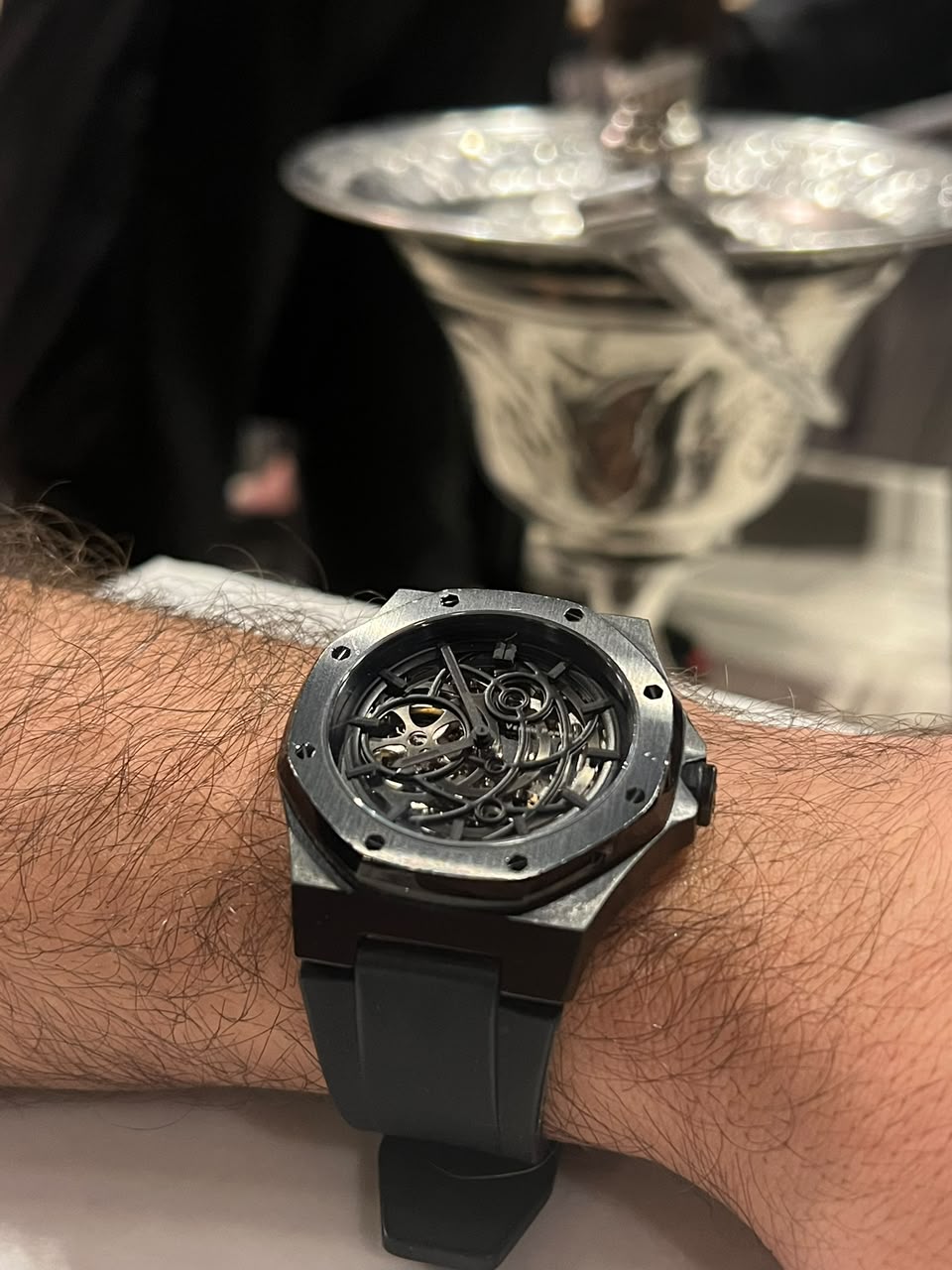 Nebula Sport Skeleton Watch for Men