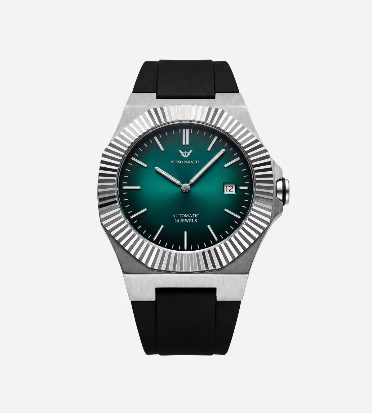 Emerald Automatic Watch – octagonal sport-luxury timepiece for men by Verso Parnell UAE