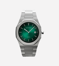 Verso Parnell Jade Quartz – jade-green fumé dial, octagonal stainless-steel case