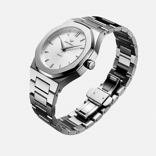 ARIA Classic watch on wrist – men’s slim dress watch UAE, affordable luxury from AED 700