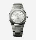 ARIA Classic – Silver Stainless Steel Quartz Timepiece - Verso Parnell