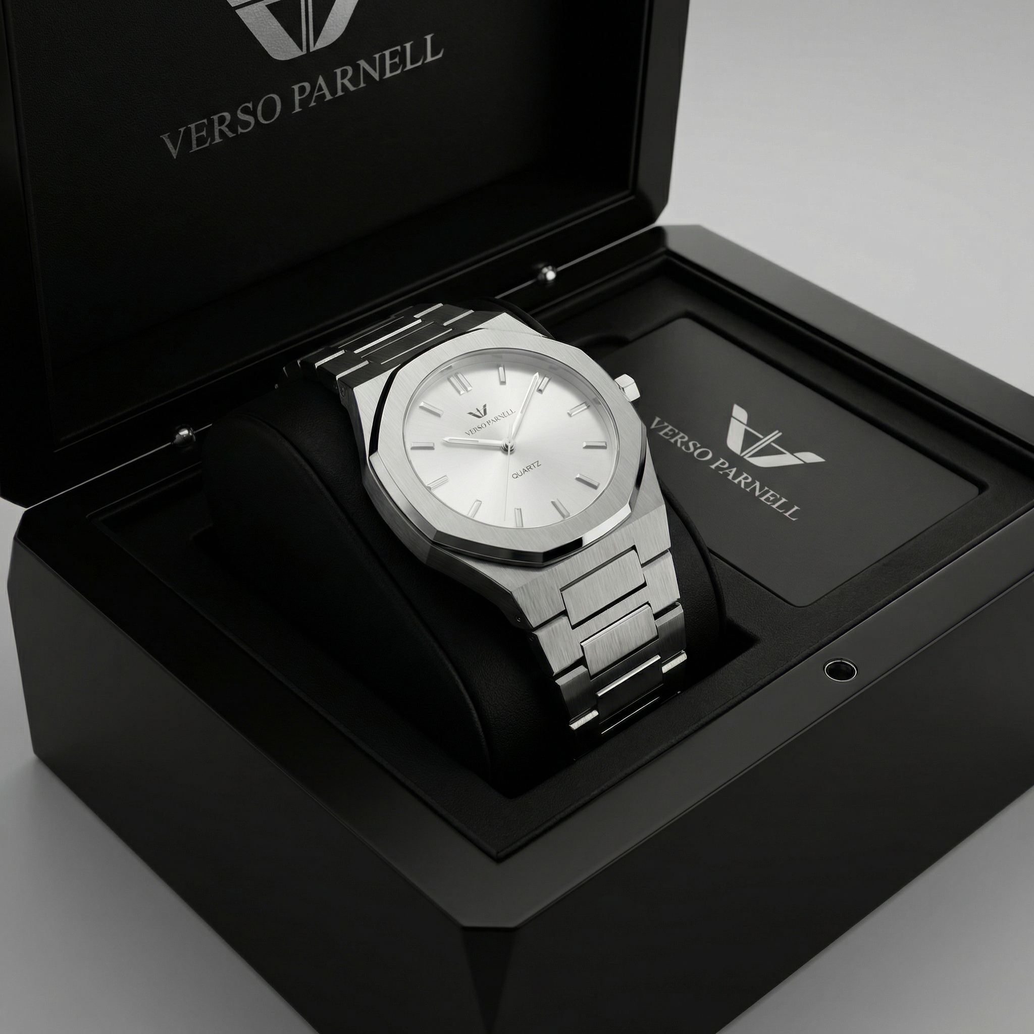 ARIA Classic – Silver Stainless Steel Quartz Timepiece