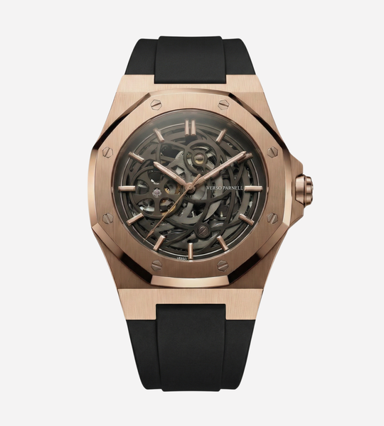 Aurora Sport Skeleton Watch for Men | Automatic 5ATM | Verso