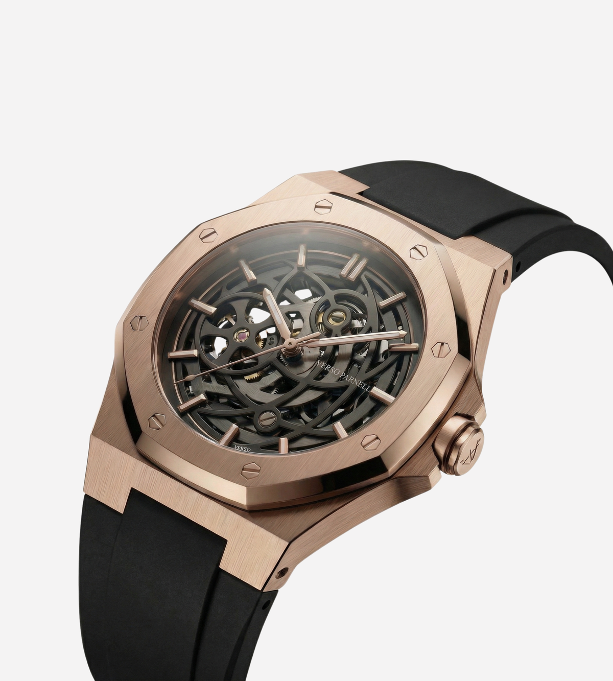 Aurora Sport Skeleton Watch on wrist – men’s sport automatic, Dubai, AED 2,500