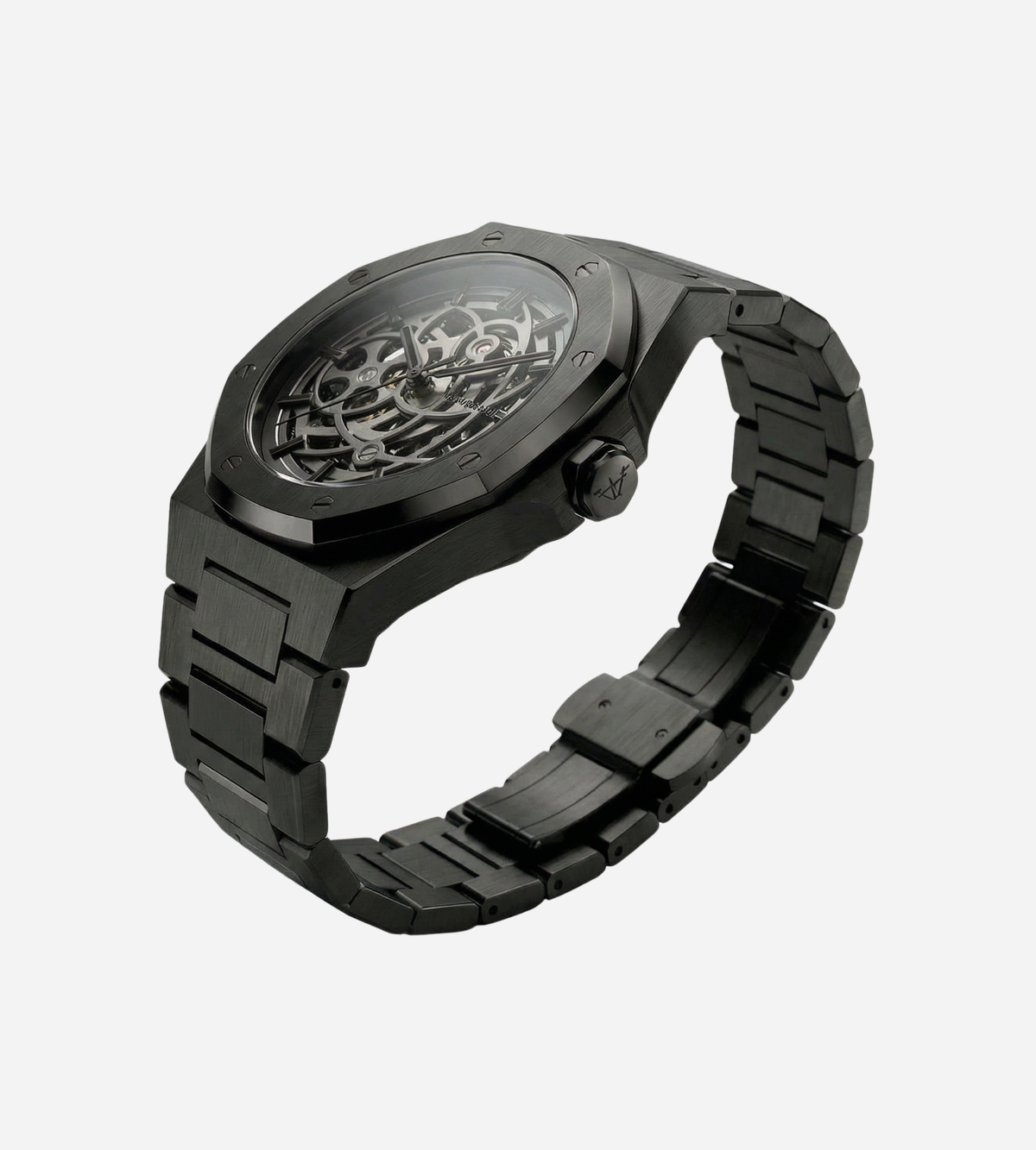 Nebula Skeleton Watch on wrist – men’s automatic watch Dubai, AED 2,000 | Verso Parnell