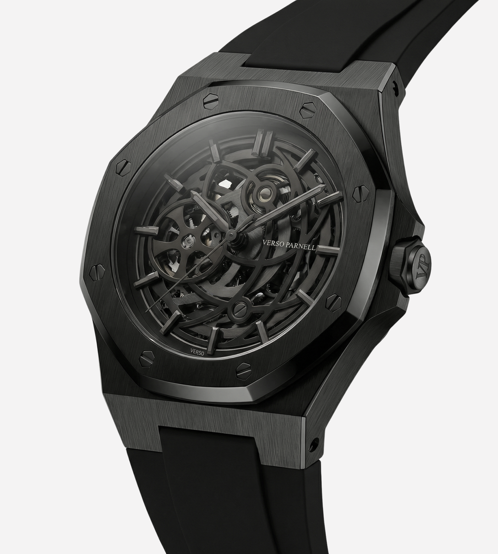 Nebula Sport Skeleton Watch for Men - Verso Parnell