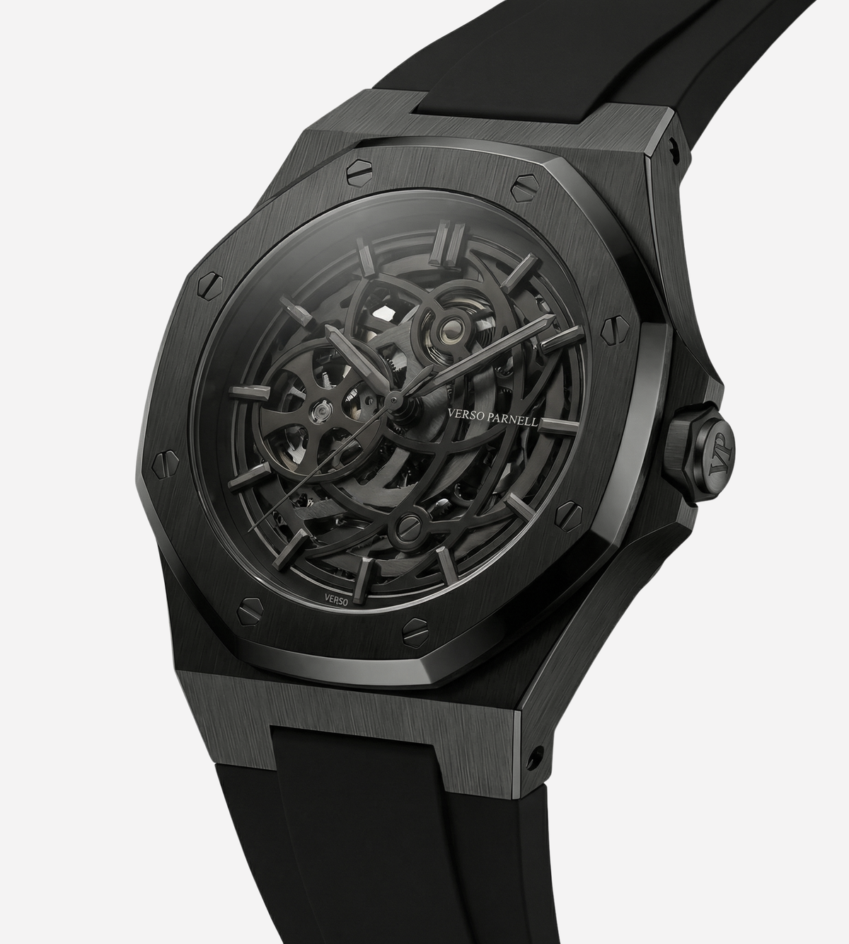 Nebula Sport in wooden gift box – luxury skeleton sport watch UAE, free GCC delivery