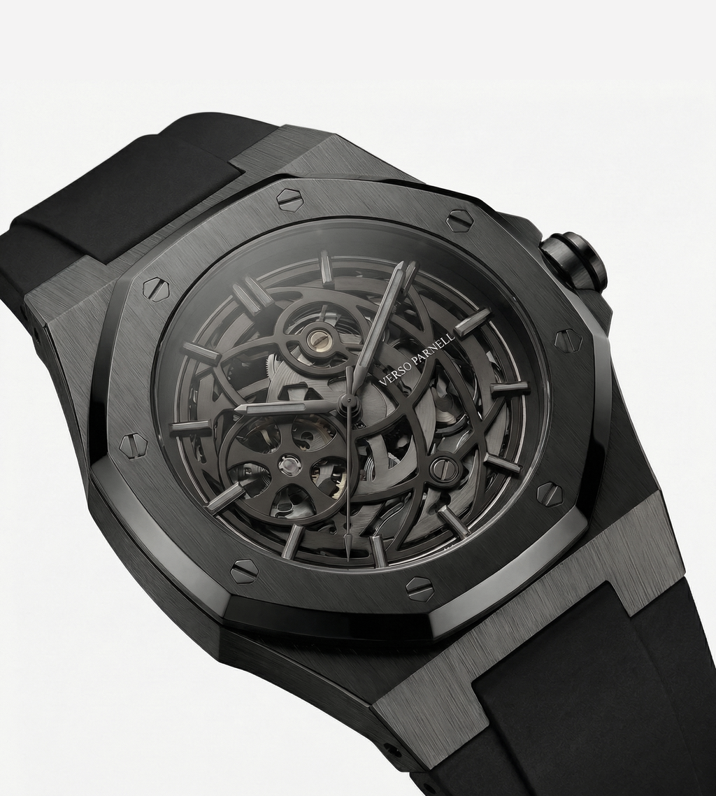 Nebula Sport Skeleton Watch for Men - Verso Parnell