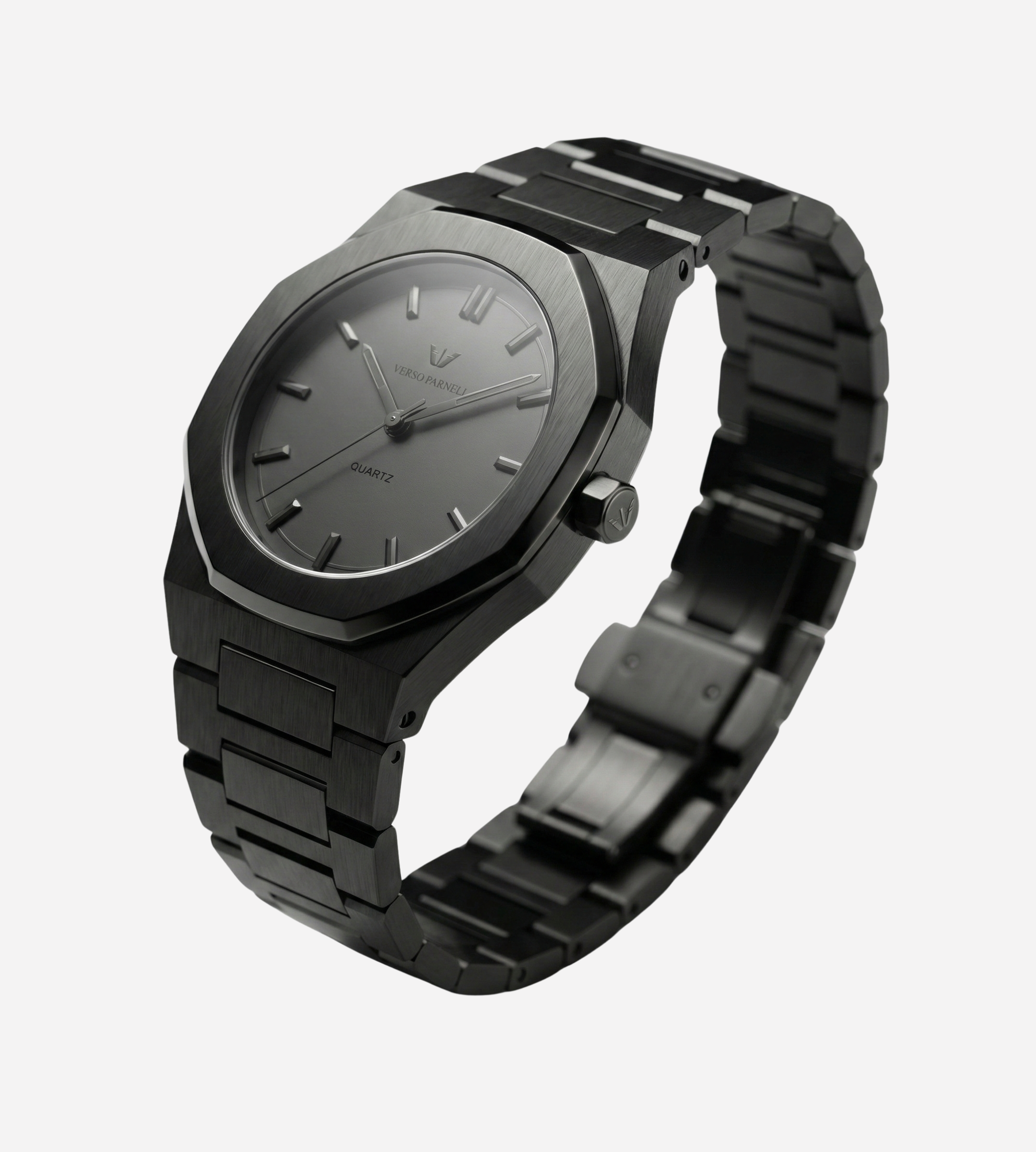 Onyx – Matte Black Quartz Watch for Men