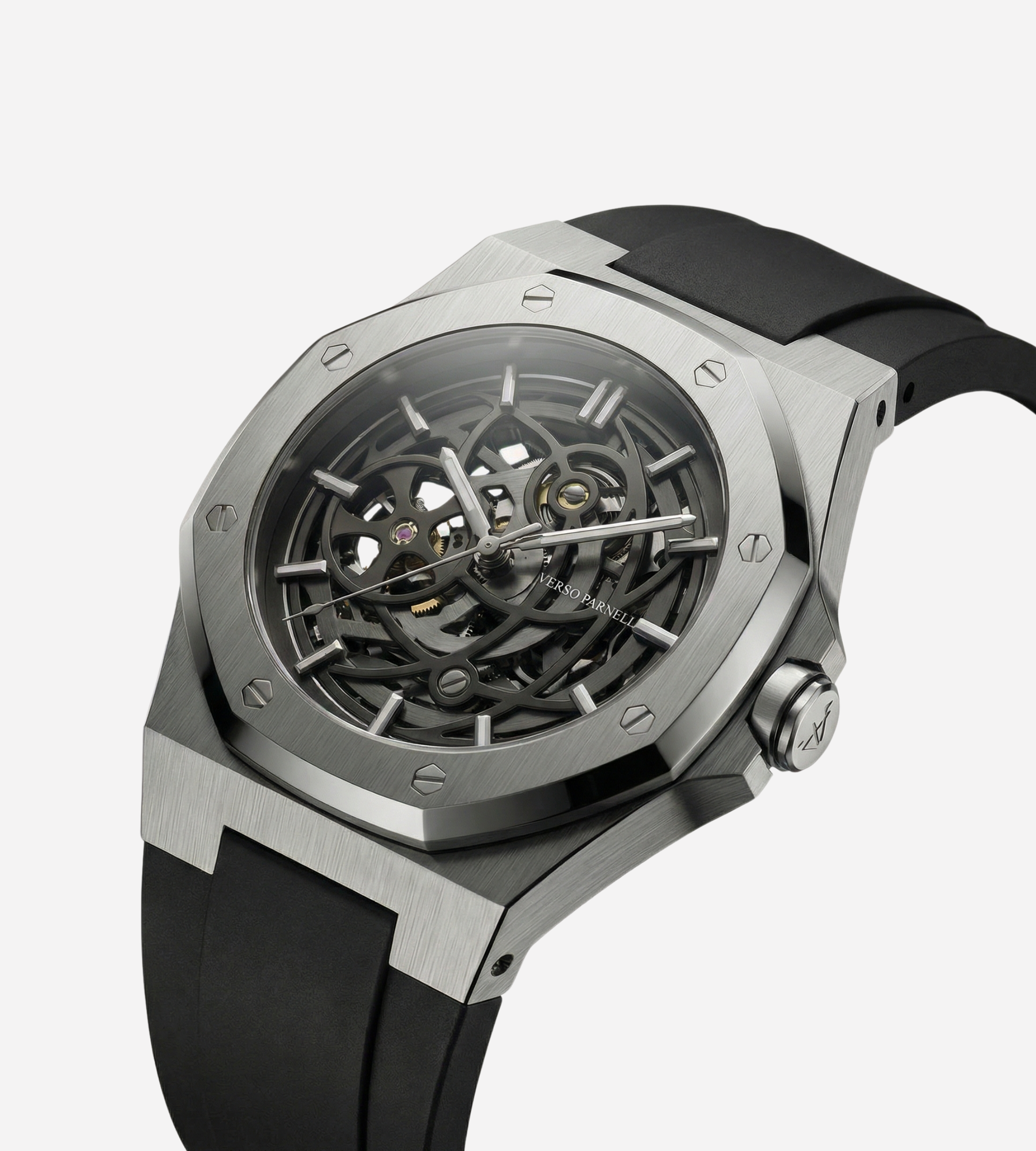 Silverera Sport Skeleton Watch - Verso Parnell